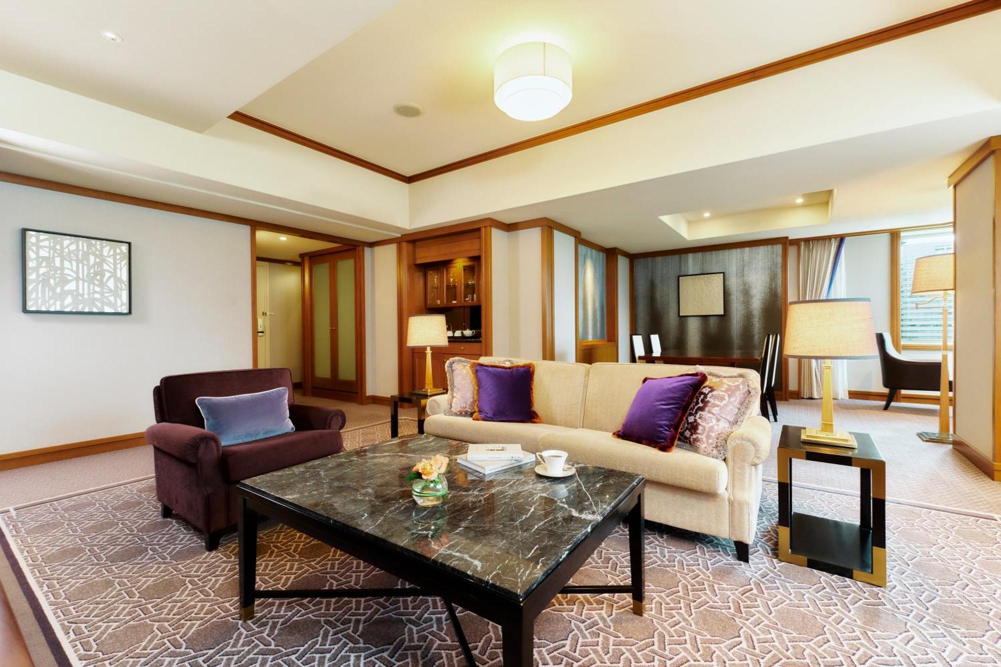 Imperial Hotel Prefektura Tokio Exteriér fotografie A suite at the hotel