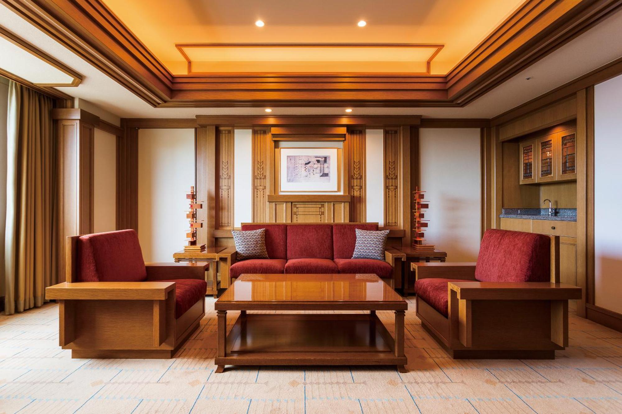 Imperial Hotel Prefektura Tokio Exteriér fotografie The interior of a suite on board the Queen Mary 2